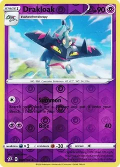 Drakloak Reverse Holo 090