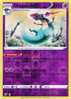 Dragapult Reverse Holo 091