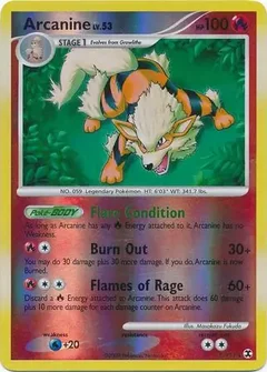 Arcanine Reverse Holo 1