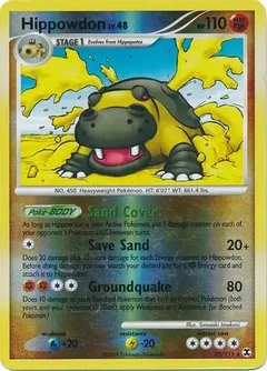 Hippowdon Reverse Holo 25
