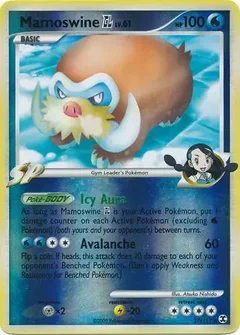 Mamoswine GL Reverse Holo 27