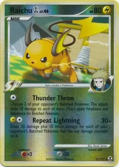 Raichu GL Reverse Holo 31