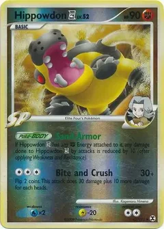 Hippowdon E4 Reverse Holo 42