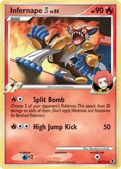 Infernape E4 43