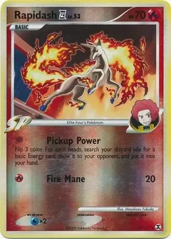 Rapidash E4 Reverse Holo 47