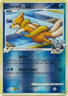 Floatzel GL Reverse Holo 4