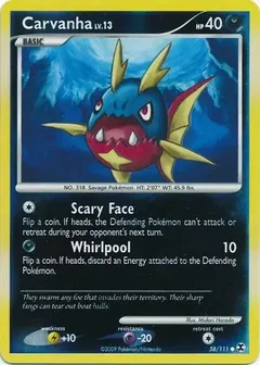 Carvanha Reverse Holo 58