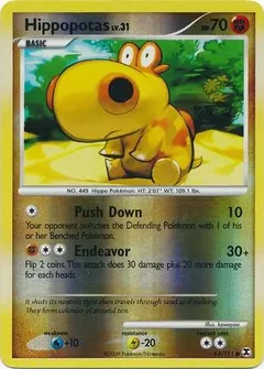 Hippopotas Reverse Holo 64