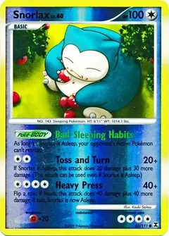 Snorlax Reverse Holo 81