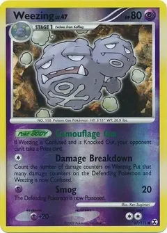 Weezing Reverse Holo 87