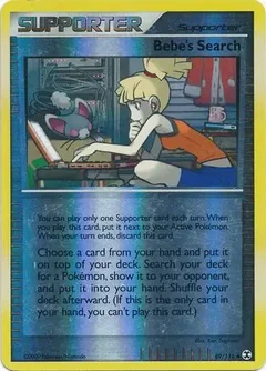 Bebe's Search Reverse Holo 89