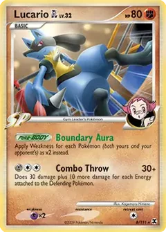 Lucario GL Holo 8