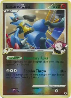 Lucario GL Reverse Holo 8