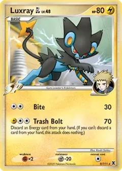 Luxray GL Holo 9