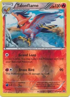 Talonflame Reverse Holo 15