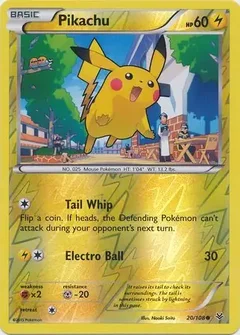 Pikachu Reverse Holo 20