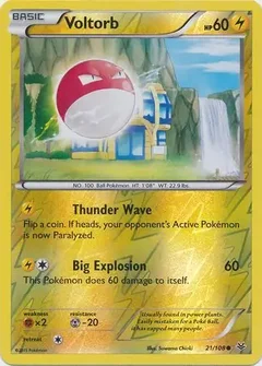 Voltorb Reverse Holo 21