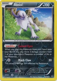 Absol Reverse Holo 40