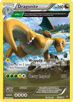 Dragonite, Roaring Skies #52 Pokémon card