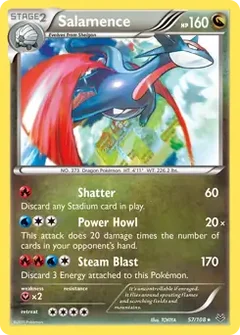 Salamence Holo 57