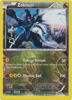Zekrom Reverse Holo 64