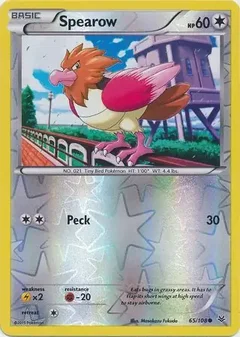 Spearow Reverse Holo 65