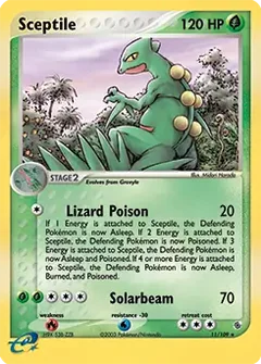 Sceptile Holo 11