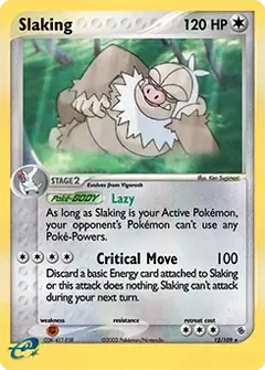 Slaking Holo 12