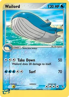 Wailord Holo 14