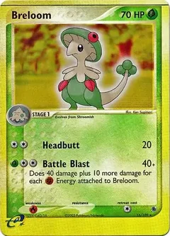 Breloom Reverse Holo 16