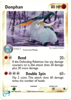 Donphan Reverse Holo 17