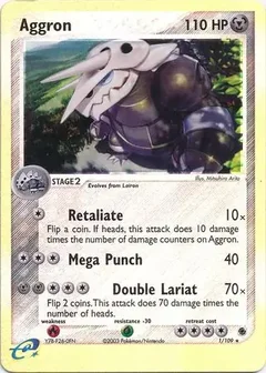 Aggron Reverse Holo 1