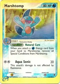 Marshtomp Reverse Holo 41
