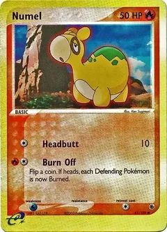 Numel Reverse Holo 61