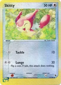 Skitty Reverse Holo 71