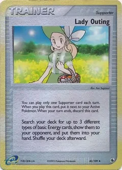 Lady Outing Reverse Holo 83