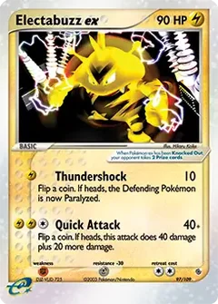 Electabuzz ex 97
