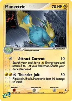 Manectric Holo 9