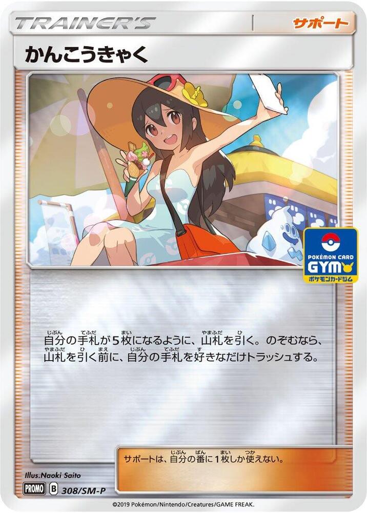 Sightseer, SM-P Promos #308 Pokémon card