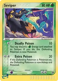 Seviper Holo 11
