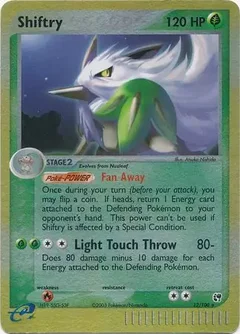 Shiftry Reverse Holo 12