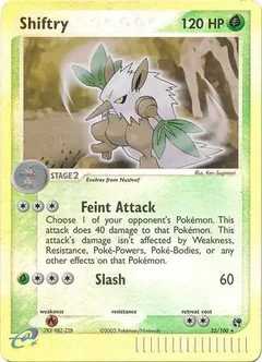 Shiftry Reverse Holo 22