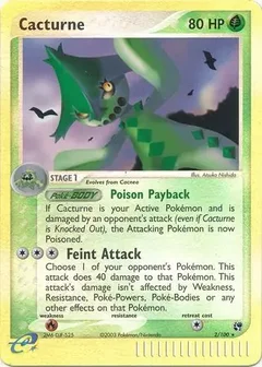 Cacturne Reverse Holo 2