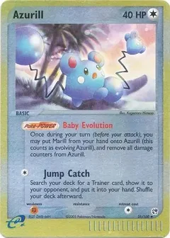 Azurill Reverse Holo 31