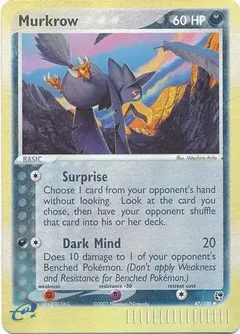 Murkrow Reverse Holo 47