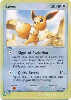 Eevee Reverse Holo 63