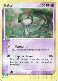 Ralts Reverse Holo 74