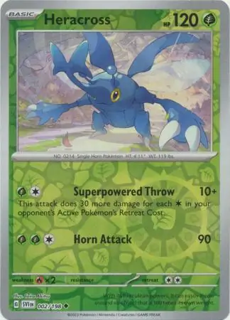 Heracross Reverse Holo