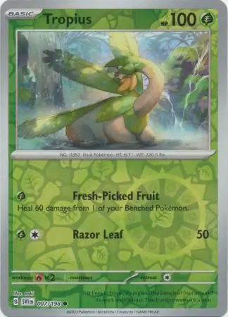 Tropius Reverse Holo