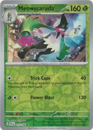 Meowscarada Reverse Holo